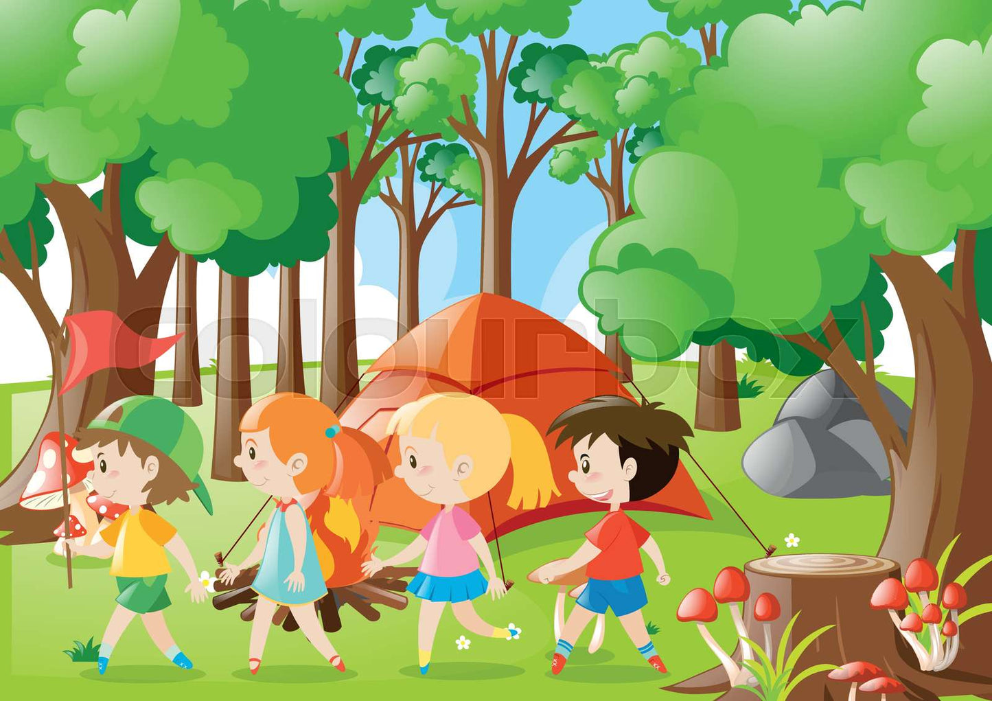 Küchen-Wand - Camping 37554057