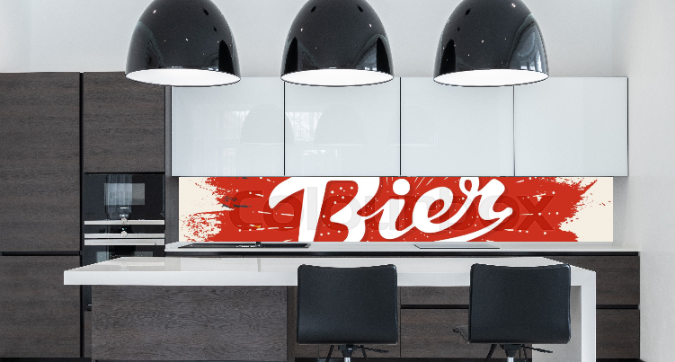 Küchen-Wand - Bier 25205563
